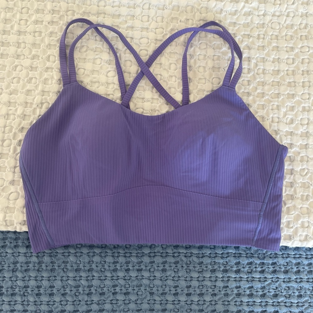 Lululemon purple “like a cloud” bra